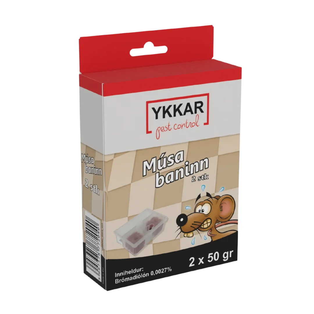 Músabaninn einnota beitustöðvar 2 x 50 g - Image 3